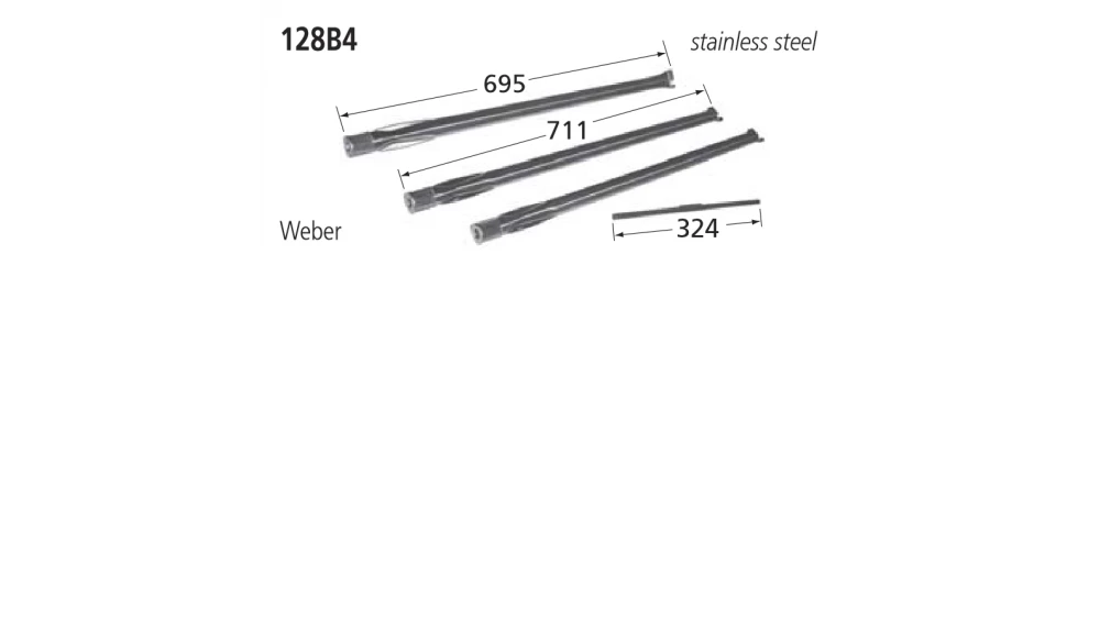 128B4 BBQ Burner - Weber