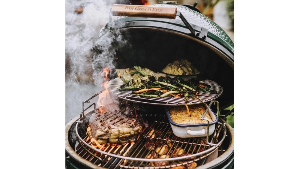 Big Green Egg XL With Conveggtor - Image 2