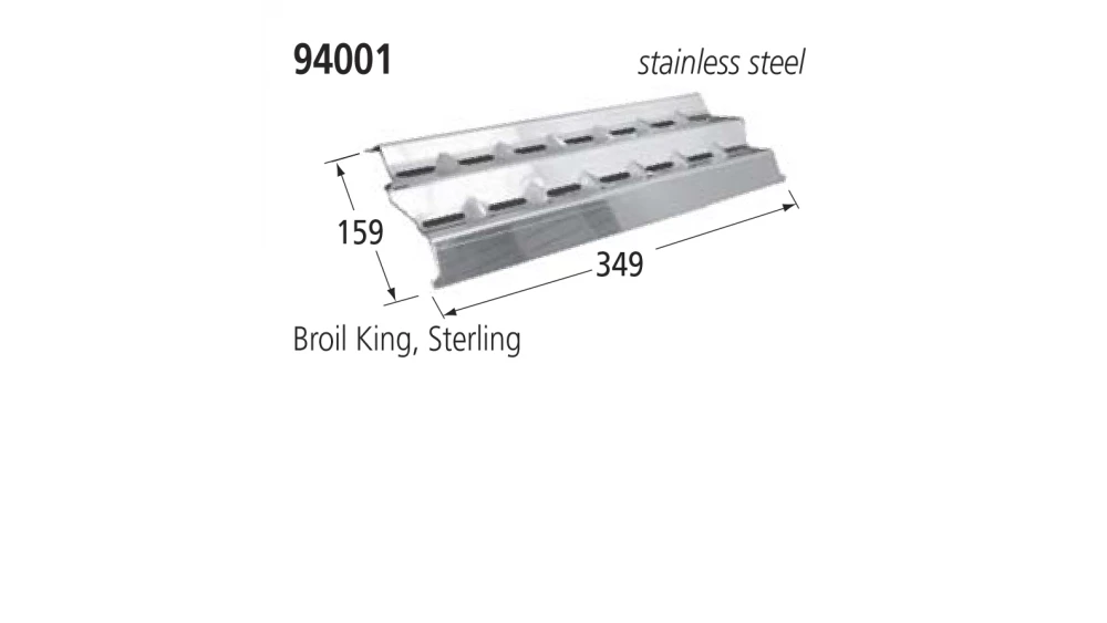 94001 BBQ Heat Plate - Broil King/Sterling