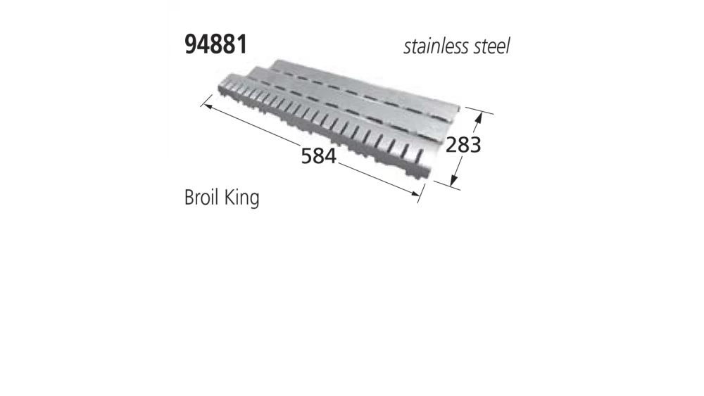 94881 BBQ Heat Plate - Sterling/Broil King