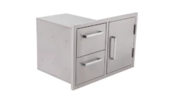 Whistler Grills Stainless Steel Door And Double Drawer Combo