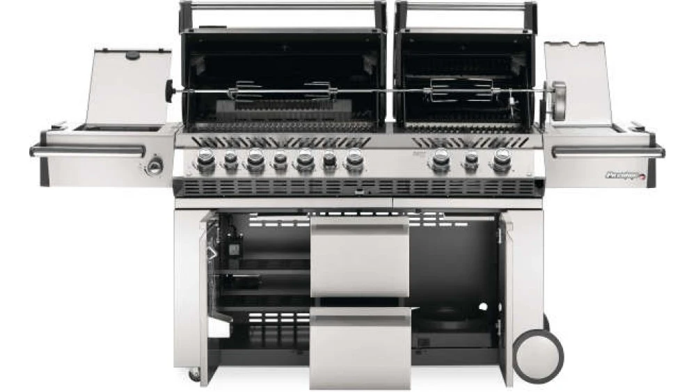 Napoleon Prestige PRO825RSBIPSS-3-GB Gas BBQ - Free Rotisserie And Cover - Image 2