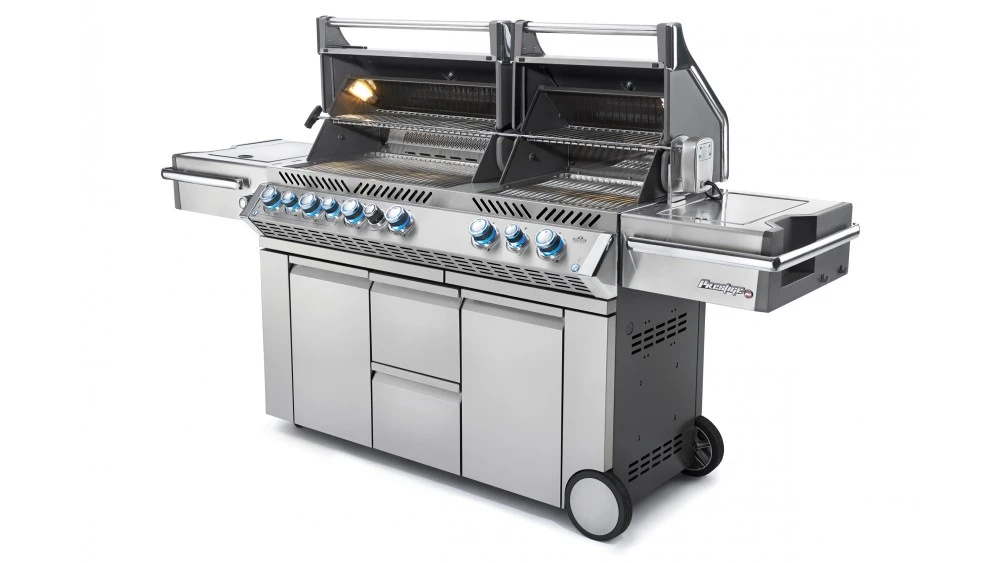 Napoleon Prestige PRO825RSBIPSS-3-GB Gas BBQ - Free Rotisserie And Cover - Image 4