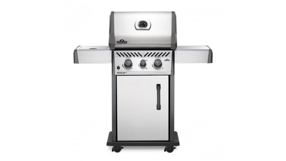 Napoleon Rogue RXT365SIBPSS-1-GB Gas BBQ - Free Cover & Rotisserie - Image 2